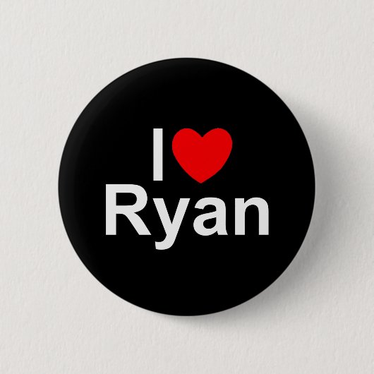 I Liebe (Herz) Ryan Button (Vorderseite)
