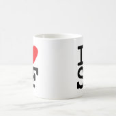 I Liebe-Herz San Francisco Kaffeetasse (Mittel)