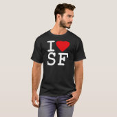 I Liebe-Herz San Francisco T-Shirt (Vorne ganz)