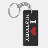 I Liebe (Herz) Schlüsselanhänger (Vorderseite links)