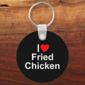 I Liebe (Herz) Schlüsselanhänger (Vorderseite)