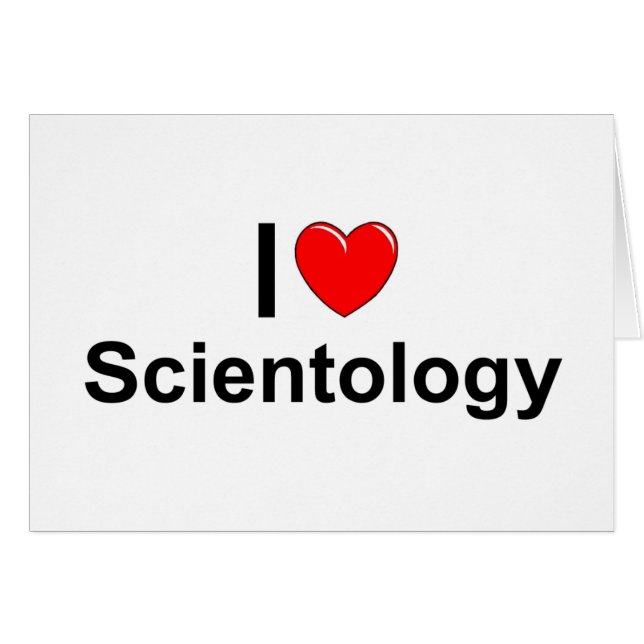 I Liebe(Herz) Scientology (Vorderseite (Horizontal))