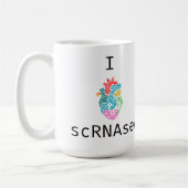 I Liebe (Herz) scRNAseq Kaffeetasse (Links)