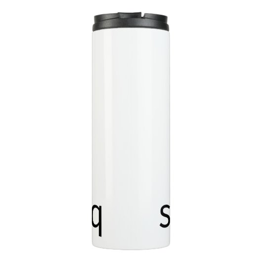 I Liebe (Herz) scRNAseq Thermosbecher (Rückseite)