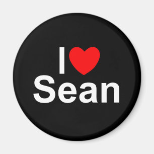 I Liebe (Herz) Sean Magnet