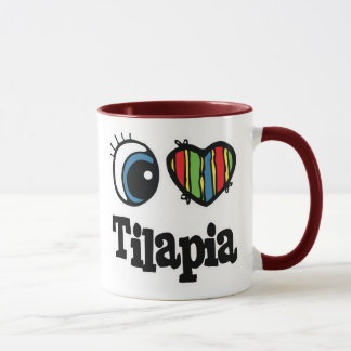 I Liebe (Herz) Tilapia Tasse