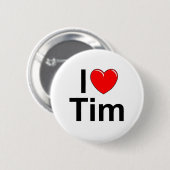 I Liebe (Herz) Tim Button (Vorne & Hinten)
