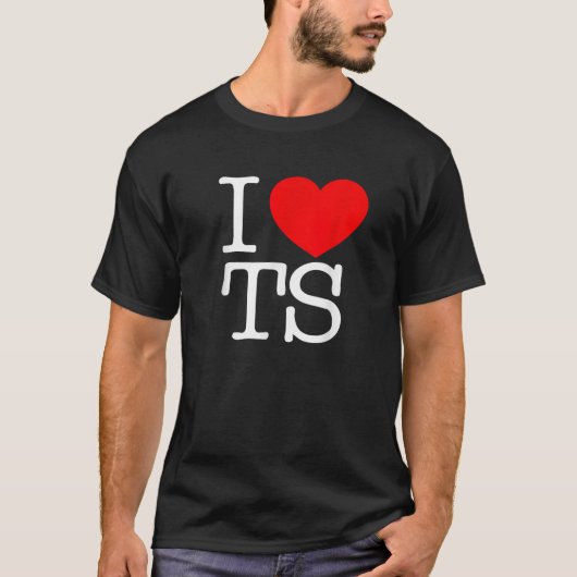 I Liebe Herz TS T-Shirt (Vorderseite)