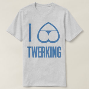 I Liebe-Herz Twerking T-Shirt