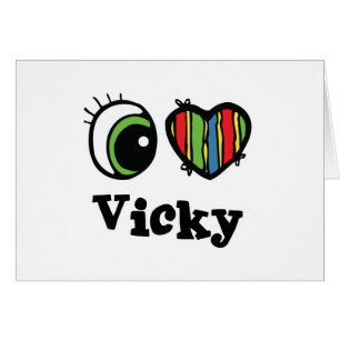 I Liebe (Herz) Vicky