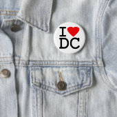 I Liebe-Herz-Washington DC-Bezirk von Kolumbien Button (Beispiel)