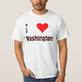 I Liebe (Herz) Washington T-Shirt