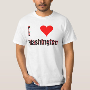 I Liebe (Herz) Washington T-Shirt