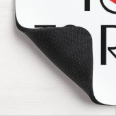 I Liebe Herz zu lesen - buchen Mousepad (Ecke)