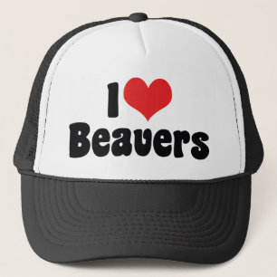 I Liebe Herzbeavers Truckerkappe