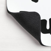 I Liebe Herzbullen Mousepad (Ecke)