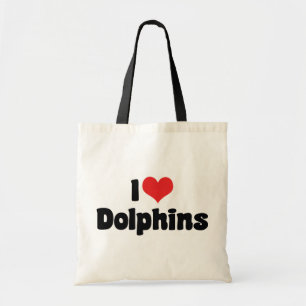 I Liebe Herzdelfine - Dolphin Lover Tragetasche