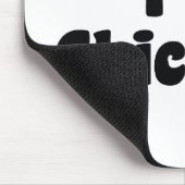 I Liebe Herzhühner - Hühnerrüber Mousepad (Ecke)