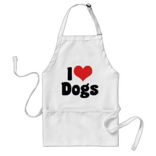 I Liebe Herzhunde - Hund Canine Lover Schürze