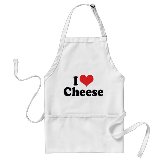 I Liebe Herzkäse - Lover Schürze (Vorne)