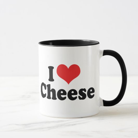 I Liebe Herzkäse - Lover Tasse (Rechts)