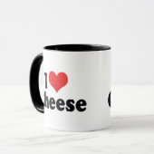 I Liebe Herzkäse - Lover Tasse (Vorderseite Links)