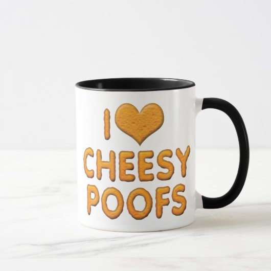 I Liebe Herzkäsesorten Tasse (Rechts)