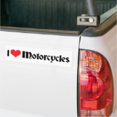 I Liebe Herzkrafträder Autoaufkleber (Auf Lkw)