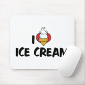 I Liebe Herzkrebs Mousepad (Mit Mouse)