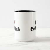 I Liebe Herzkrebs Tasse (Zentrum)