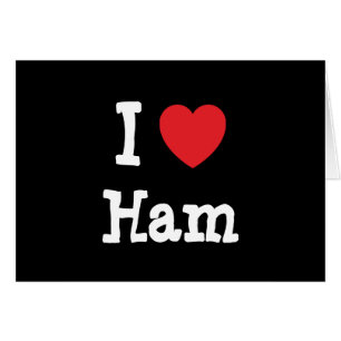 I Liebe Herzlicher T - Shirt