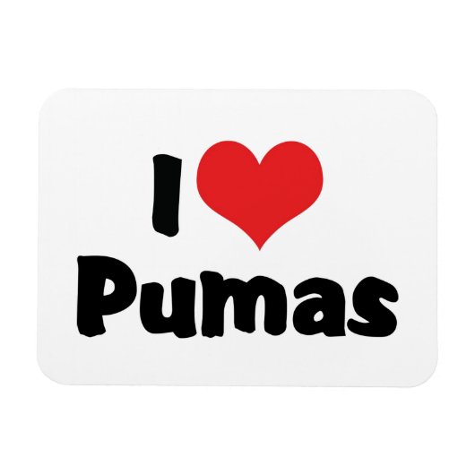 I Liebe Herzpumpen Magnet (Horizontal)