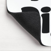 I Liebe Herzschweine Mousepad (Ecke)