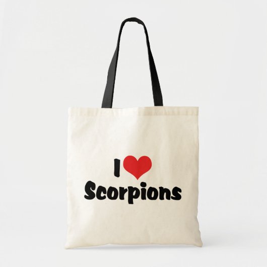 I Liebe Herzskorpione Tragetasche (Vorne)