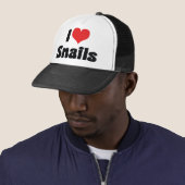 I Liebe Herzsnails Truckerkappe (Beispiel)