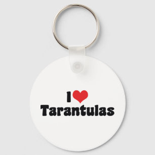 I Liebe Herzspinnen Schlüsselanhänger