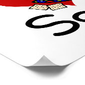 I Liebe - Herzsuppe Poster (Ecke)