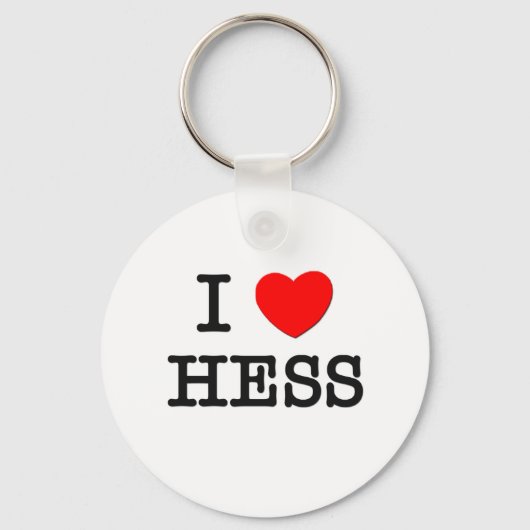 I Liebe Hess Schlüsselanhänger (Vorderseite)