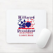 I Liebe Hillary für US-Präsident Wir sind stark Mousepad (Mit Mouse)