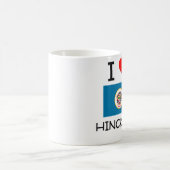 I Liebe Hinckley Minnesota Kaffeetasse (Mittel)