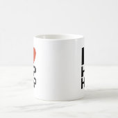 I Liebe Hip Hop Kaffeetasse (Mittel)