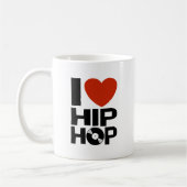 I Liebe Hip Hop Kaffeetasse (Links)