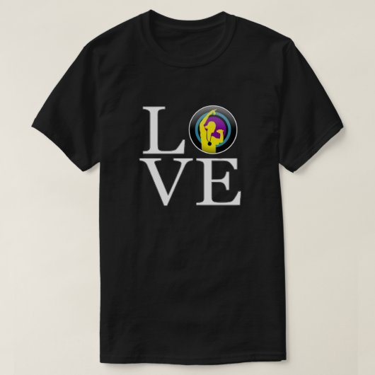 I Liebe Hip Hop T - Shirt (Design vorne)