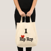I Liebe Hip Hop Tragetasche (Vorderseite (Produkt))