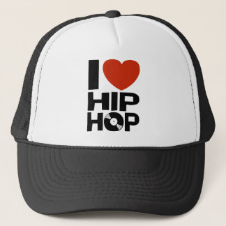 I Liebe Hip Hop Truckerkappe