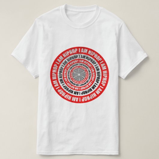 I Liebe Hiphop bis zum Maximum T-Shirt (Design vorne)