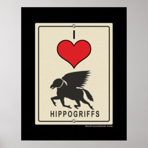 I Liebe HIpogriffs Poster