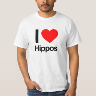 i Liebe hippos T-Shirt