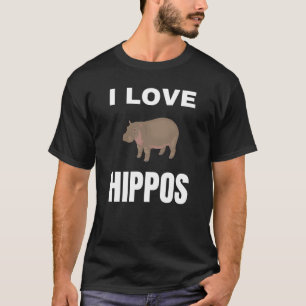 I Liebe Hippos T-Shirt