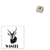 I Liebe Hirschjagd Gummistempel (Stempel)